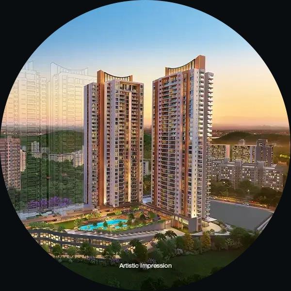 24K Altura twin towers at twilight