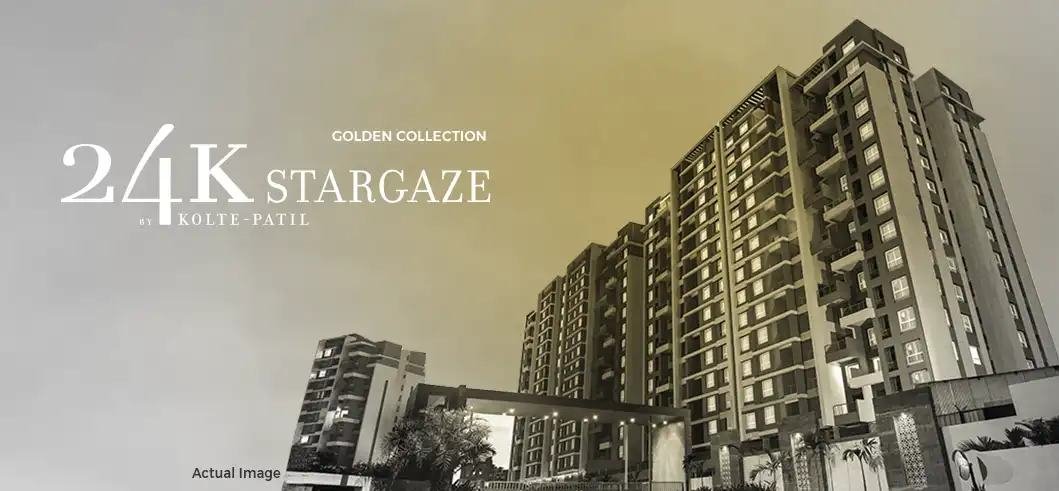 24K Stargaze towers and entrance at dusk